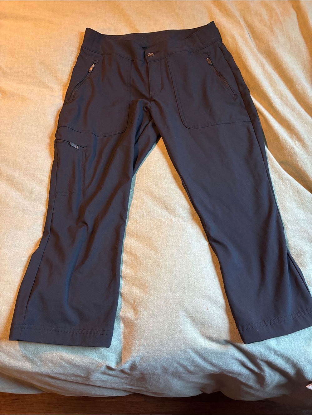 Columbia black Stretch Active Capri Pants